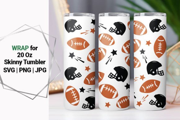 20oz Tumbler Football Wrap Review for Crafters