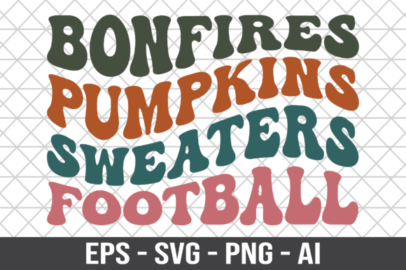 Bonfires Pumpkins Sweaters Football Graphics & Crafts Review