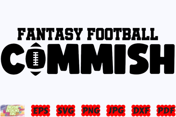 Fantasy Football Commish SVG Graphics & Crafts Review