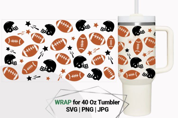 Football Wrap for 40 Oz Tumbler: A Designer Review