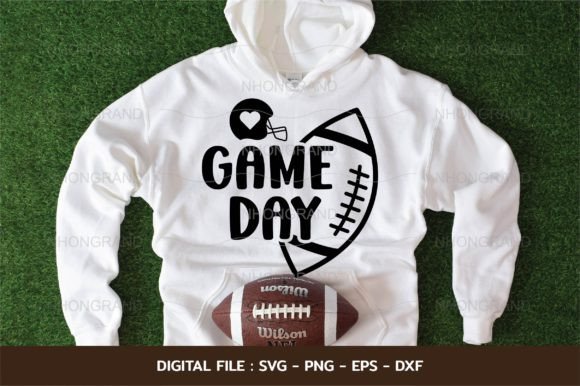 Game Day with Football Helmet and Heart Graphics Review